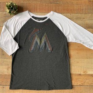 The Nike Tee MLB Florida Marlins Baseball T Shirt
